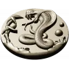 Cobra Medallion STL 3D model for CNC