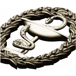 Чаша Гигии в лавровом венке