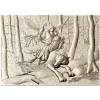 Ivan Tsarevich and the Gray Wolf - High Relief Panel STL