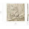 Ivan Tsarevich and the Gray Wolf - High Relief Panel STL