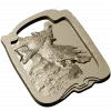 STL модель панно "Орел на скале" - 3D модель stl для ЧПУ