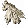 Divine Mercy Jesus - 3D STL Relief for CNC