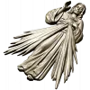 Divine Mercy Jesus - 3D STL Relief for CNC