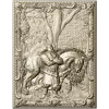 Ilya Muromets relief panel STL for CNC milling
