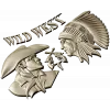 Wild West relief STL for CNC - Cowboy vs Native Chief