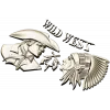 Wild West relief STL for CNC - Cowboy vs Native Chief