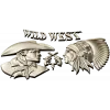 Wild West relief STL for CNC - Cowboy vs Native Chief
