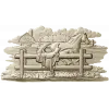 Horse & Saddle Bas-Relief - STL 3D model for CNC carving