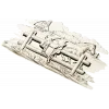 Horse & Saddle Bas-Relief - STL 3D model for CNC carving