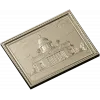 St. Isaac's Cathedral Framed Bas-Relief - STL 3D Model for CNC