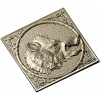 Рельефный медальон "Вепрь" - 3D модель STL для ЧПУ