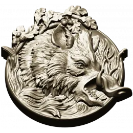 Медальон Кабан