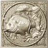 Carp Medallion 3D model in STL for CNC