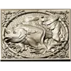 Carp Medallion 3D model in STL for CNC