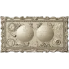 Double Globe Ornate Relief - STL 3D Model for CNC