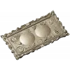Double Globe Ornate Relief - STL 3D Model for CNC