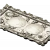 Double Globe Ornate Relief - STL 3D Model for CNC