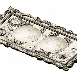 Celestial Twin Map Panel