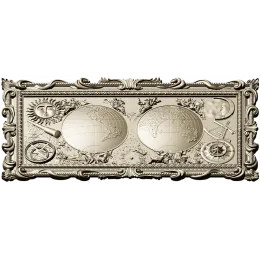 Celestial Twin Map Panel
