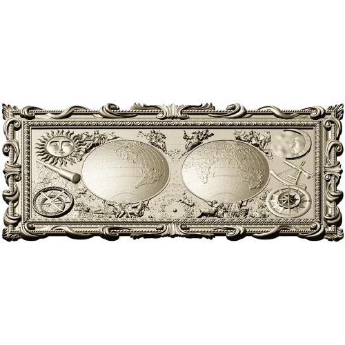Double Globe Ornate Relief - STL 3D Model for CNC