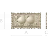 Double Globe Ornate Relief - STL 3D Model for CNC