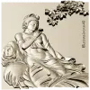 Lotus Serenity - high-relief Chinese beauty 3D model (STL) for CNC
