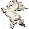Leaping Horse - High-Relief 3D STL Model for CNC Milling