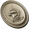 Oval Ship Medallion STL for CNC Routing