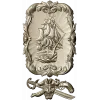 Ship Relief Plaque STL - 3D model for CNC router