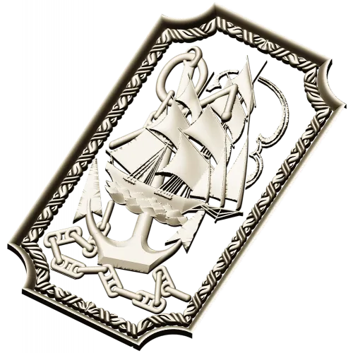 Якорный клипер - 3D модель STL для ЧПУ