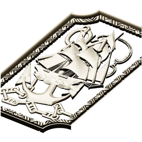 Якорный клипер - 3D модель STL для ЧПУ