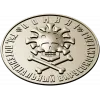 Coronavirus Skull Coin - STL 3D model for CNC