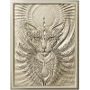 3D модель STL панно "Астральный кот" для ЧПУ - рельефное панно для фрезера