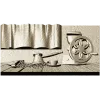 Кофейное панно в низком рельефе - стл модель для ЧПУ