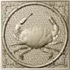Crab Medallion Relief - STL 3D model for CNC
