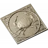 Crab Medallion Relief - STL 3D model for CNC