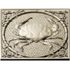 Crab Medallion Relief - STL 3D model for CNC