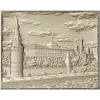 Kremlin Embankment bas-relief - STL 3D model for CNC carving