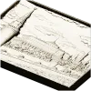 Kremlin Embankment bas-relief - STL 3D model for CNC carving