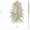 Corn & Wheat High-Relief STL for CNC