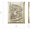 Woodland Elk - high-relief STL panel for CNC