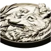 Медальон с лисой - 3D модель STL для ЧПУ