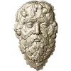 Green Man Oakleaf Relief STL for CNC