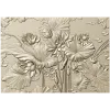 Lotus Pond Relief - detailed STL 3D model for CNC carving