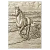 Galloping horse relief STL for CNC