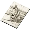 Galloping horse relief STL for CNC