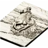 Galloping horse relief STL for CNC