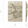 Galloping horse relief STL for CNC