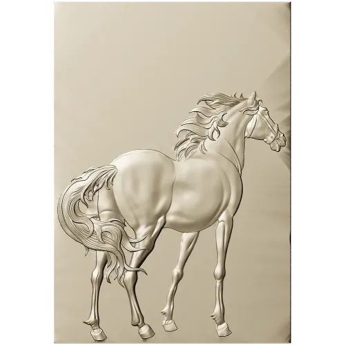 Stallion Relief STL for CNC