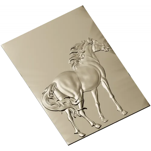 Stallion Relief STL for CNC